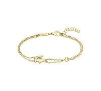 Lacoste Gliederarmband für Damen Kollektion CROCODILE aus Edelstahl - Erhältlich aus Gold oder Silber