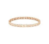 Gliederarmband LACOSTE "METROPOLE", roségoldfarben, Armbänder, Damen, 19cm, Edelstahl, Gliederarmband (69896569-0) roségoldfarben