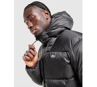 Lacoste Back Crocodile Padded Jacket - Herren, Schwarz - 6/XL