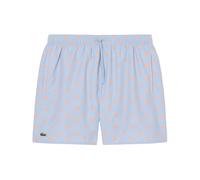 Lacoste - Badehose mit Kroko-Print - Shorts-Badehose blau