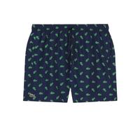 Lacoste - Badehose mit Kroko-Print - Shorts-Badehose XL blau