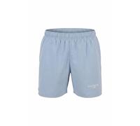 Lacoste Mid Length Placed Print Badeanzug hellblau - S