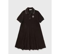 Lacoste Badge Accent Cotton Polo Dress women Dresses brown in Größe:M