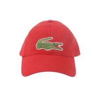 Lacoste - Baseball-Mütze für Herren/Damen Unisex (Rot) Einheitsgröße
