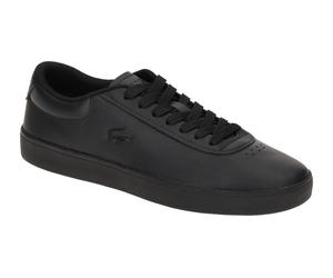 Lacoste Baseshot Evo Schuhe Sneakers schwarz Leder 0065 - Größe 43