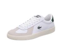 Lacoste Baseshot Pro Leather Sneaker weiß/grün/grau - 42.5