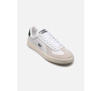Lacoste Baseshot Pro Leather Sneaker weiß/grün/grau - 43