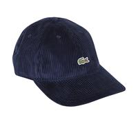 Lacoste - Baumwoll-Velours-Cap - - Accessories - Herren - Blau - ONE SIZE
