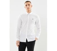 Lacoste - Bekleidung Chemise slim fit CH5620 - Weiß - Größe S