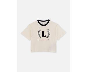 Lacoste - Bekleidung Crest Relaxed Tee - Weiß - Größe 16A