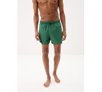 Badehose mit Logo-Patch Modell 'Basic' XXL men Dunkelgruen