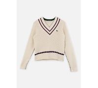 Lacoste - Bekleidung Mixed Stitch Sweater - Weiß - Größe 16A