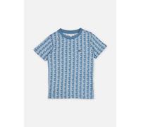 Lacoste - Bekleidung Monogram Print Tee - Blau - Größe 10A