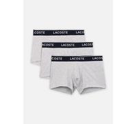LACOSTE Herren Boxershorts, 3er Pack - Trunks, Casual, Cotton Stretch, Logobund Grau 2XL