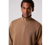 Lacoste - Bekleidung Pull ML Demi-Zip SH1927 - Braun - Größe S