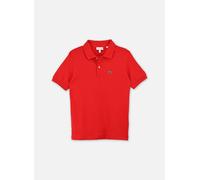 Lacoste - Bekleidung SS Pique Polo - Rot - Größe 10A
