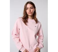 Lacoste Relaxed Fit Fleece Damen Sweatshirt rosa klar - 40