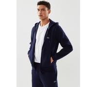 Lacoste Herren Zip-Up Fleece Hoodie Jacke, Marine, XL