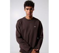 Lacoste Cotton Eco Logo Sweatshirt dunkelbraun - S