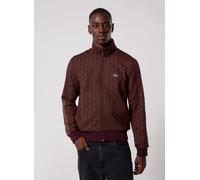 Lacoste - Bekleidung Sweatshirt Zippé homme - Bordeaux - Größe XXL