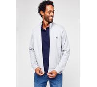 Lacoste Regular Fit Sweatjacke aus Baumwoll-Mix in Hellgrau, Größe XXL