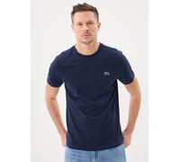 Lacoste Sport Regular Fit T-Shirt aus Baumwoll-Mix in Dunkelblau, Größe L