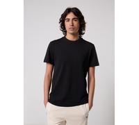 Lacoste Jacquard Branded Piqué T-Shirt schwarz pur - XL