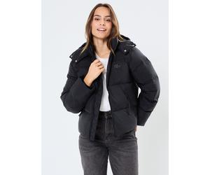 Lacoste - Bekleidung Veste courte siglée en duvet avec capuch - schwarz - Größe 38