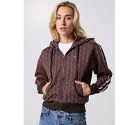 Lacoste - Bekleidung Veste de survêtement zippée en jacquard - Braun - Größe 34