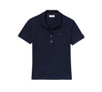 Lacoste - Blaues Poloshirt mit gesticktem Krokodil - - Tops - Damen - Blau - XL