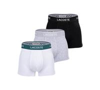 Lacoste Boxershort 3er Pack Herren Baumwolle grau, XXL