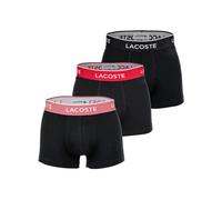 Lacoste Boxershort 3er Pack Herren Baumwolle mehrfarbig, XL