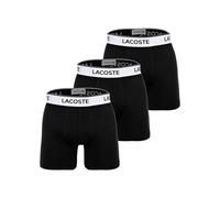 Lacoste Boxershort 3er Pack Herren schwarz, L