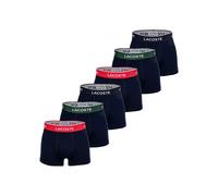 Lacoste Boxershort 6er Pack Herren Baumwolle mehrfarbig, XXL