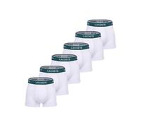 Lacoste Boxershort 6er Pack Herren weiß, S