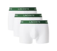 Lacoste 3-Pack Stretch Cotton Trunks men Boxers & Briefs white in Größe:XL
