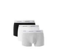 Lacoste Court Boxershorts schwarz weiß grau (3 Einheiten) - XL