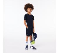 Lacoste Boys Sport Diamond Tafetta Shorts Navy XL