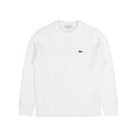 Lacoste Cotton Cable Sweater Flour Weiß M