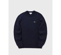 Lacoste Regular Fit Pullover dunkelblau, Zopfmuster