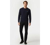 Lacoste Cable Knit Wool Crew Neck Sweater Navy Blue Größe: XXL | Pullover Outlet | Herren | Blau