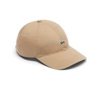 Lacoste Basecap 'CAPS AND HATS' mit Logo-Patch Baumwoll-Twill Beige Herren OSFA
