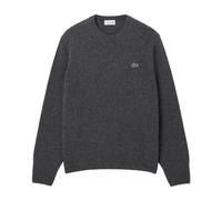 Lacoste - Carded Wool Crew Neck Sweater - - Knitwear - Herren - Grau - L