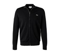 LACOSTE Cardigan Herren Regular Fit Baumwolle schwarz, 60 (4XL)