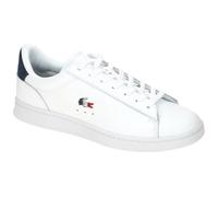 Lacoste Carnaby Set Schuhe Sneakers weiß blau Leder 0111 - Größe 41