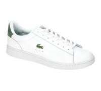 Lacoste Carnaby Set Schuhe Sneakers weiß grün Leder 0011 - Größe 43