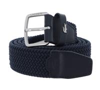 LACOSTE Casual Stretch Wowen Belt W100 Bleu Nuit