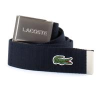 LACOSTE Casual Woven Strap W130 Navy Blue - kürzbar