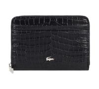 Lacoste Chantaco Classics Geldbörse RFID Schutz Leder 12 cm schwarz