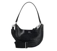 Lacoste Chantaco Classics Schultertasche S Leder 23 cm noir (TAS033039) schwarz